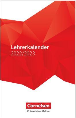 Lehrerkalender - Ausgabe 2022/2023