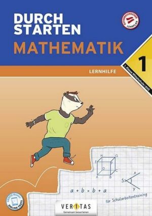 Durchstarten Mathematik 1. Klasse Mittelschule/AHS Lernhilfe