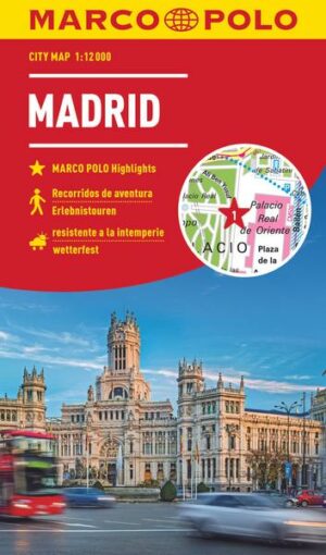 MARCO POLO Cityplan Madrid 1:12 000