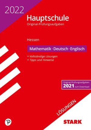 STARK Lösungen zu Original-Prüfungen Hauptschule 2022 - Mathematik