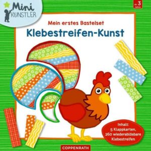 Mein erstes Bastelset: Klebestreifen-Kunst