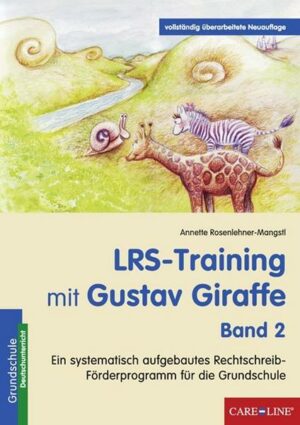 LRS-Training mit Gustav Giraffe - Band 2