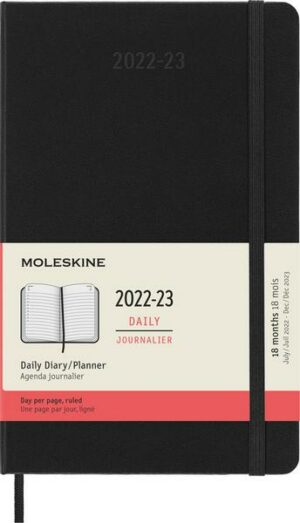 Moleskine 18 Monate Tageskalender 2022/2023