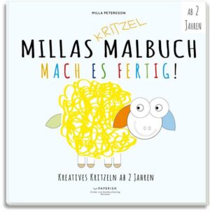 Millas Kritzel Malbuch - Mach Es Fertig!