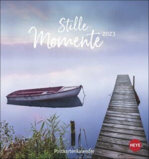 Stille Momente Postkartenkalender 2023