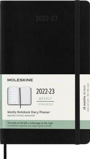 Moleskine 18 Monate Wochen Notizkalender 2022/2023