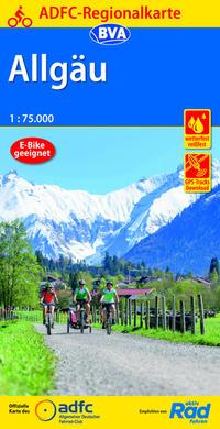 ADFC-Regionalkarte Allgäu 1:75.000