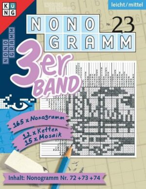 Nonogramm 3er-Band Nr. 23