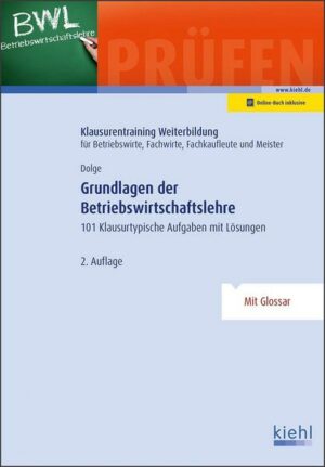 Grundlagen der Betriebswirtschaftslehre