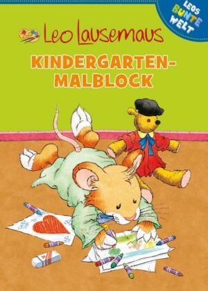 Leo Lausemaus - Kindergarten-Malblock