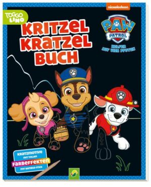 Paw Patrol Kritzel-Kratzel-Buch für Kinder ab 5 Jahren