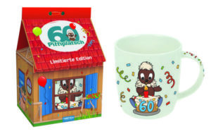 Pittiplatsch Jubiläumstasse - Tasse in Geschenkverpackung