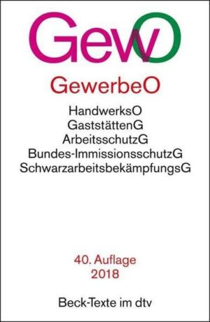 Gewerbeordnung (GewO)