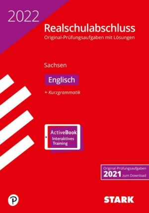 STARK Original-Prüfungen Realschulabschluss 2022 - Englisch - Sachsen