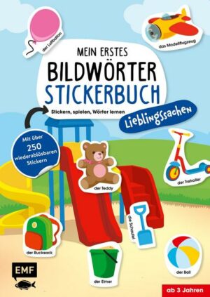 Mein erstes Bildwörter-Stickerbuch – Lieblingssachen