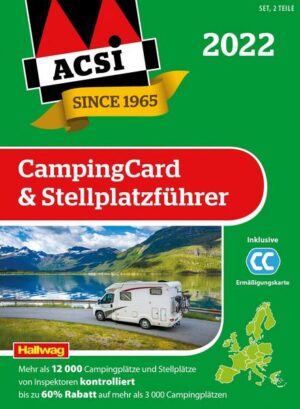 ACSI CampingCard & Stellplatzführer 2022