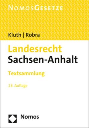 Landesrecht Sachsen-Anhalt