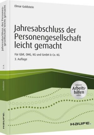 Jahresabschluss der Personengesellschaft leicht gemacht - inkl. Arbeitshilfen online