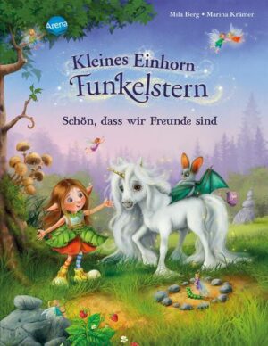 Kleines Einhorn Funkelstern. Schön
