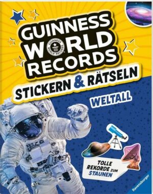 Guinness World Records Stickern und Rätseln: Weltall