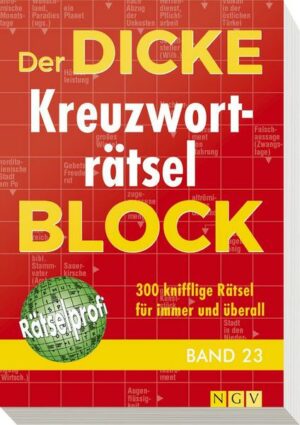 Der dicke Kreuzworträtsel-Block Band 23