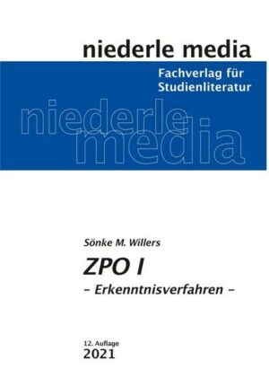 ZPO I Erkenntnisverfahren - 2021