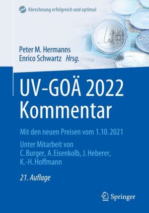 UV-GOÄ 2022 Kommentar