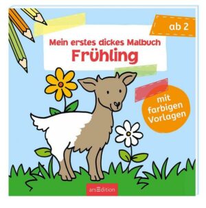 Mein erstes dickes Malbuch – Frühling