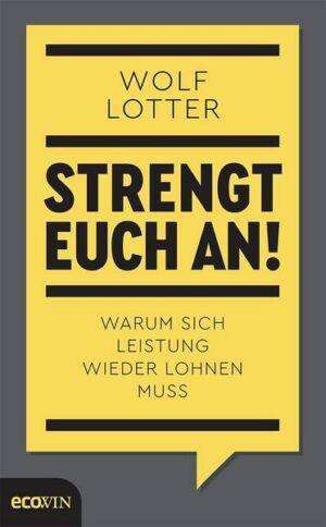 Strengt euch an!