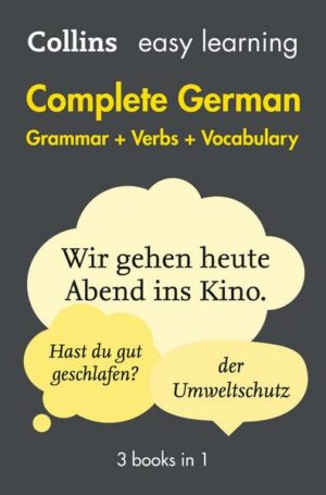 Easy Learning Complete German -  Grammar