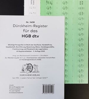 DürckheimRegister® HGB im dtv 2022