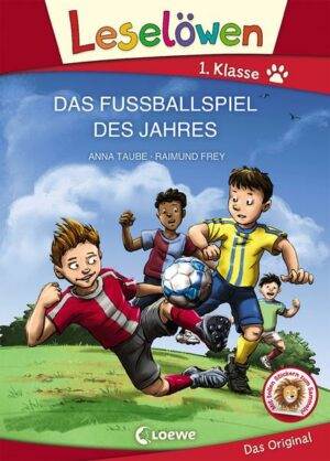 Leselöwen 1. Klasse - Das Fußballspiel des Jahres (Großbuchstabenausgabe)