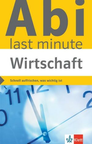 Klett Abi last minute Wirtschaft