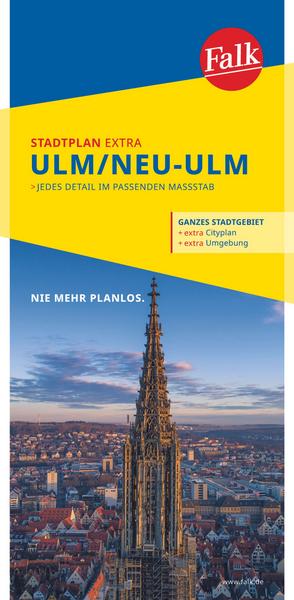 Falk Stadtplan Extra Ulm