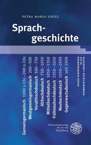 Sprachgeschichte