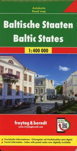 Baltische Staaten / Baltic States 1 : 400 000  Autokarte