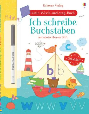 Mein Wisch-und-weg-Buch Schulstart: Ich schreibe Buchstaben