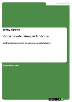 »Sprachlernberatung in Tandems«