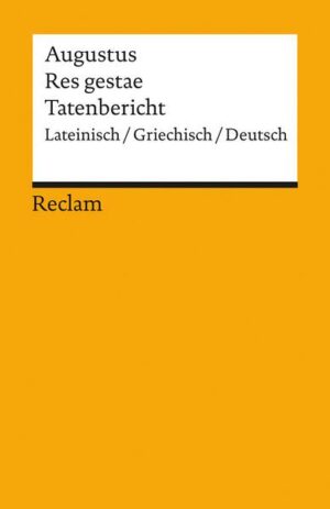 Res gestae / Tatenbericht