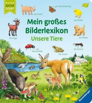 Mein großes Bilderlexikon: Unsere Tiere