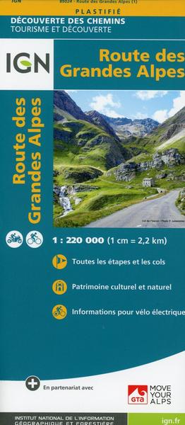 Route des Grandes Alpes 1 : 220.000