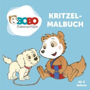 Bobo Siebenschläfer Kritzelmalbuch - ab 2 Jahren