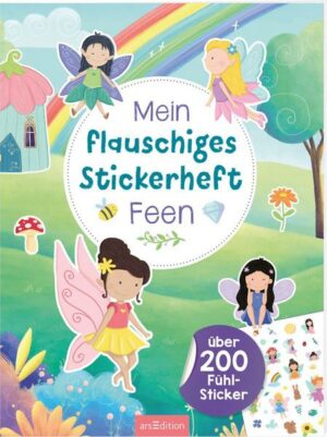 Mein flauschiges Stickerheft Feen