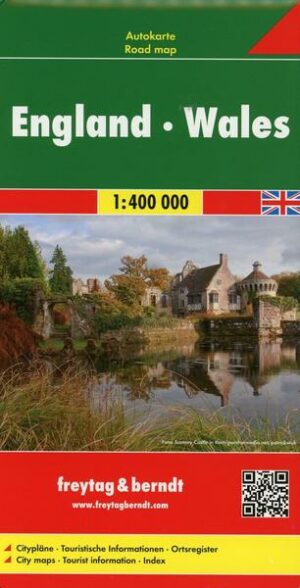 England Wales 1 : 400 000. Autokarte