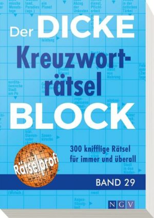 Der dicke Kreuzworträtsel-Block Band 29