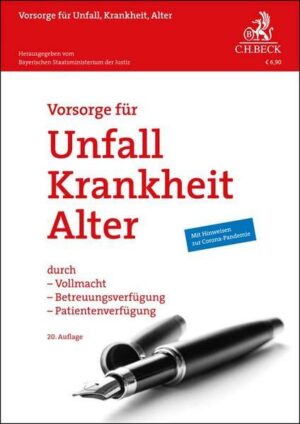 Vorsorge für Unfall