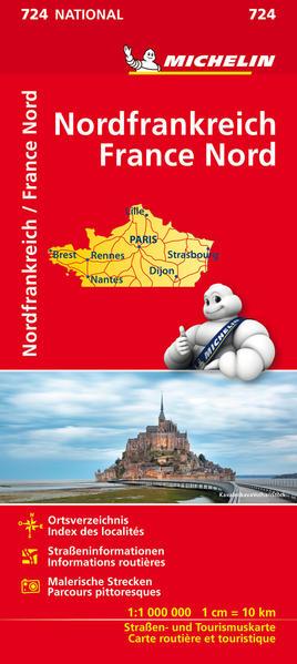 Michelin Nordfrankreich 1 : 1 000 000