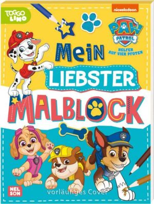 PAW Patrol: Mein liebster Malblock