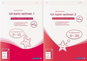 Ich kann rechnen 1 und 2 - Ausgabe in A4 - Schülerarbeitshefte für die 1. Klasse