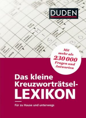 Das kleine Kreuzworträtsel-Lexikon